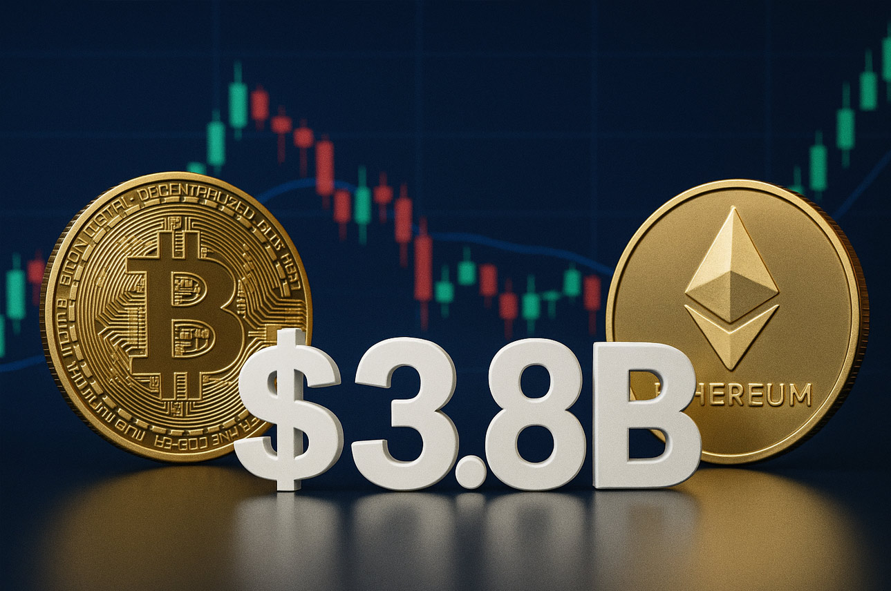 Nearly $3.8 B in Bitcoin & Ethereum Options Expire