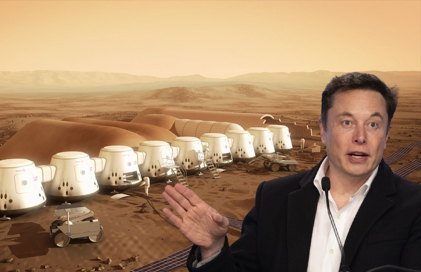 Elon Musk at Mars